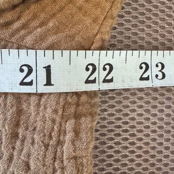 Grace + Karma Gauzy Cotton Button Down Top Size Large Soft 100% Cotton - Picture 7 of 9